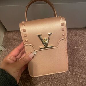 Elegant Pink Crossbody